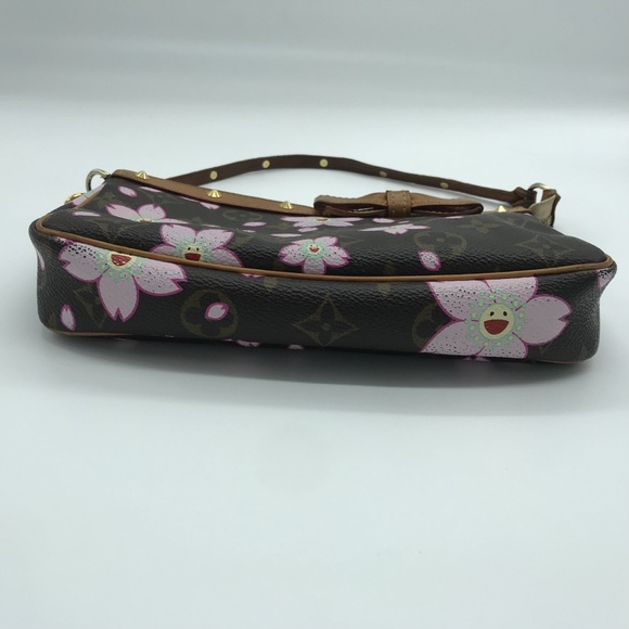 Louis Vuitton Murakami Cherry Blossom Pochette - Picture 3 of 7